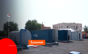 Station mobile de déstalinisation de l’eau