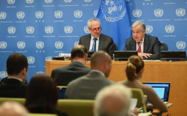 Dujarric et guterres