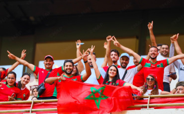 supporter marocain + maroc vs niger