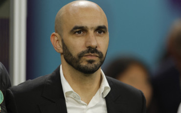 Morocco's coach Walid Regragui