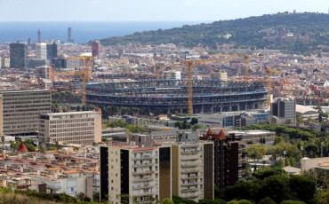  new FC Barcelona's Camp Nou Stadium