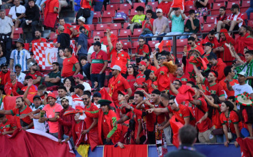 Les supporters marocains au Chili