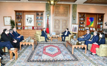 بوريطة ووفد عن المجموعة البرلمانية الإيطالية