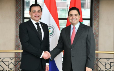 Nasser Bourita et son homologue paraguayen