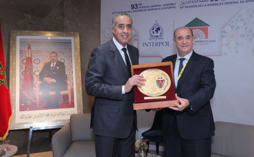حموشي بمعية المدير العام للشرطة الوطنية الإسبانية فرانسيسكو باردو بيكيراس