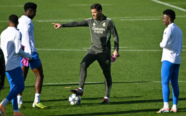 Spanish coach Xabi Alonso 