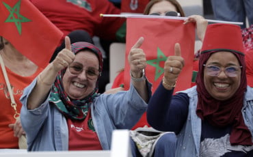 supporter marocain + الجماهير المغربية