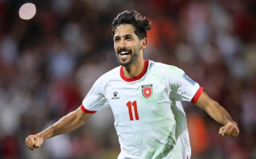 مهاجم الاردن يزن النعيمات