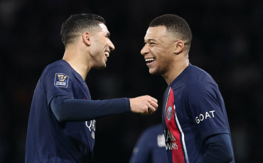 Hakimi et Mbappé