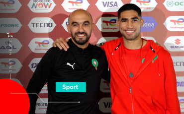 Regragui et Hakimi