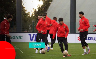 Entrainement Lions de l'Atlas