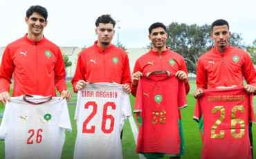 t-shirt équipe maroc