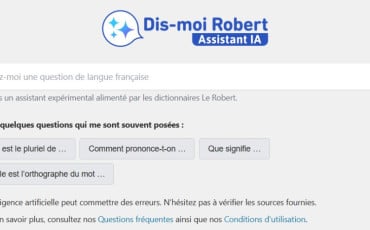Dis moi Robert