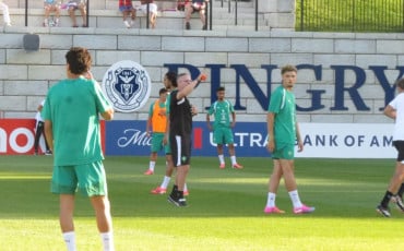 من تدريبات المنتخب المغربي بالولايات المتحدة الأمريكية استعدادا لمونديال 2026