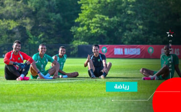 حصة تدريبية للمنتخب الوطني 
