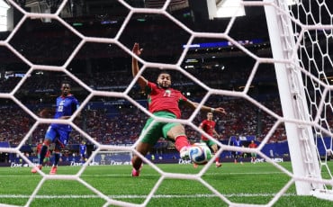 إسماعيل الصيباري من مباراة المنتخب المغربي أمام هايتي في مونديال 2026