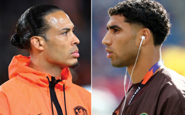 Virgil van Dijk   Achraf Hakimi