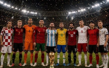 أبرز النجوم الذين يشاركون في آخر مونديال لهم