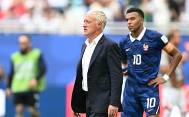 Deschamps et Mbappé