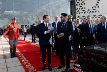 SM le Roi et Macron