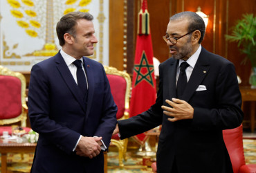 SM le Roi et Emmanuel Macron