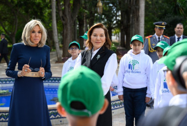 SAR la Princesse Lalla Hasnaa et Madame Brigitte