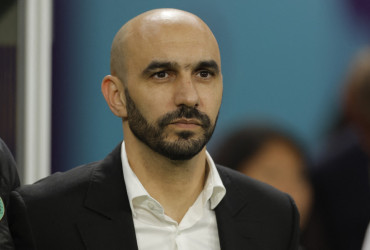 Morocco's coach Walid Regragui