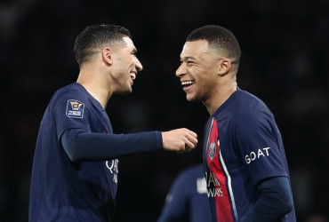 Hakimi et Mbappé
