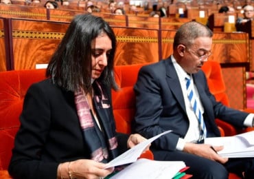 نادية فتاح وفوزي لقجع
