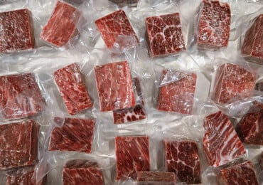Viande congelée