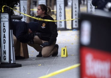 Scène de crime du meurtre de Brian Tompson