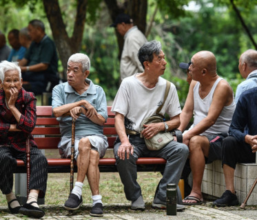 Chine-personnes âgées