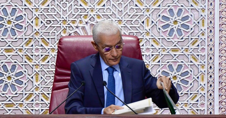 Le Président de la Chambre des Représentants, M. Rachid Talbi El Alami