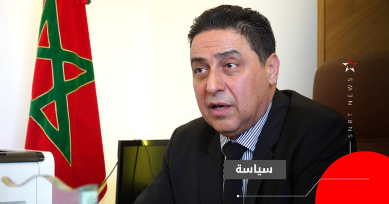  عمر حجيرة رئيس الفريق الاستقلالي للوحدة والتعادلية بمجلس النواب