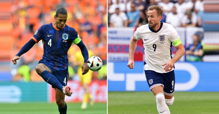 Virgil van Dijk and Harry Kane 
