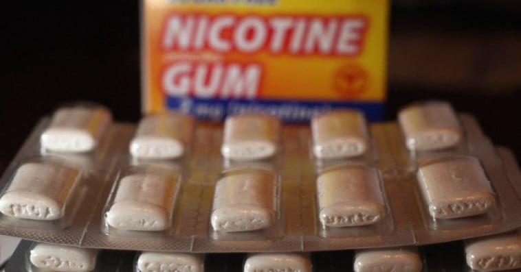 Chewing-gums à la nicotine