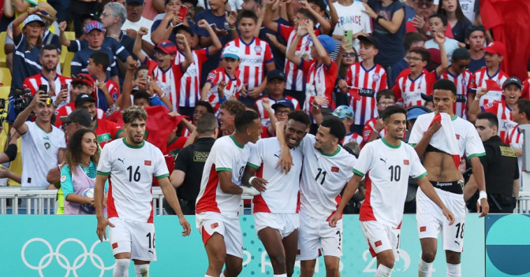 Morocco's players