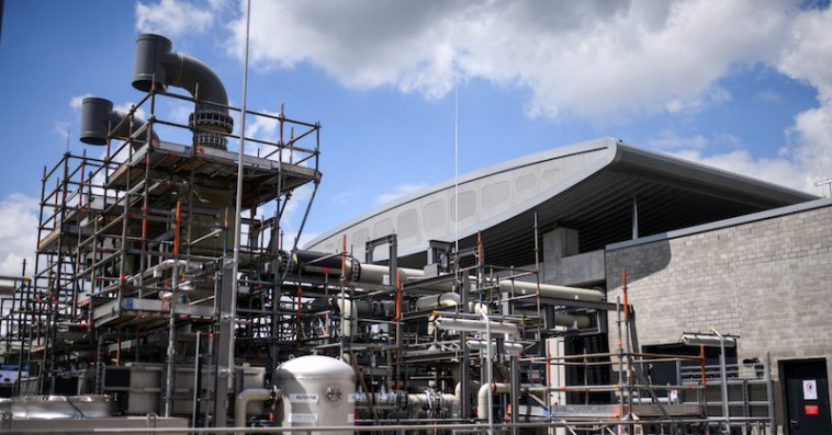 Usine de production d'hydrogène vert 