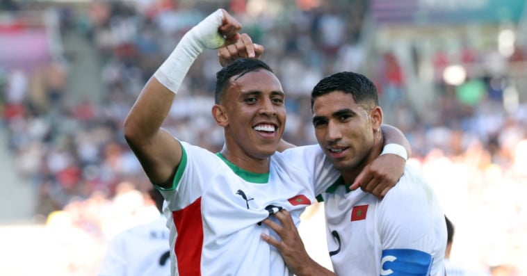 Soufiane Rahimi and Achraf Hakimi