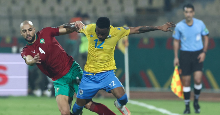 Gabon + Morocco+ Sofyan Amrabat+ maroc