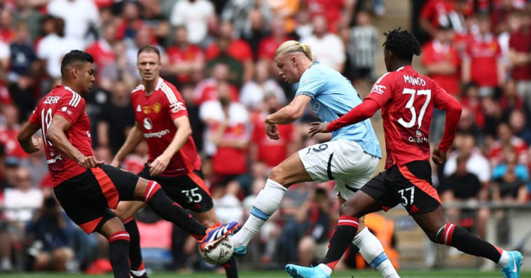Manchester City and Manchester United