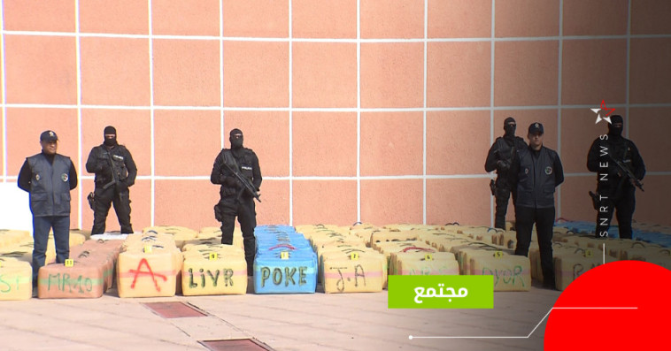 إجهاض عنلية لتهريب9أطنان و800كيلوغراما من مخدر الشيرا
