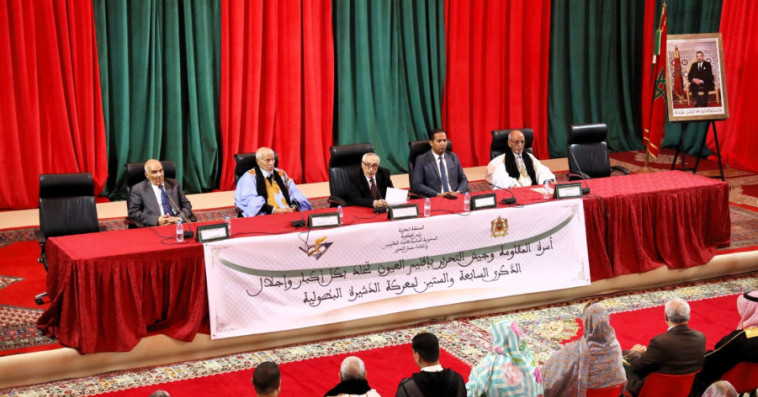 خلال المهرجان الخطابي الذي نظم  بمدينة السمارة بمناسبة الذكرى الـ67 لمعركة الدشيرة