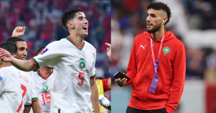 Noussair Mazraoui et Nayef Aguerd
