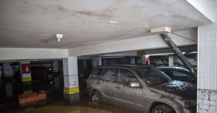 Garages inondés