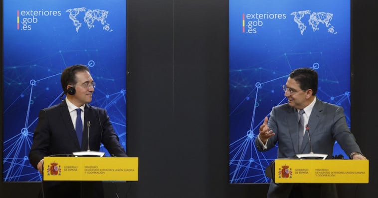 Nasser Bourita et son homologue espagnol