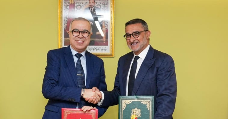 Lahcen Belyamani et Faïçal Laraïchi