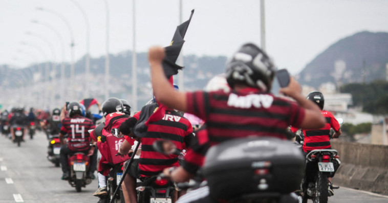 Brazil's Flamengo fans
