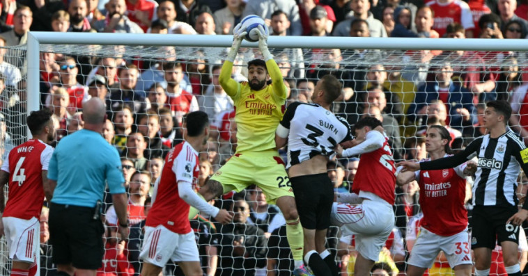 Arsenal and Newcastle