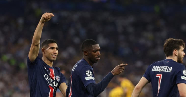 Achraf Hakimi + Ousmane Dembele 